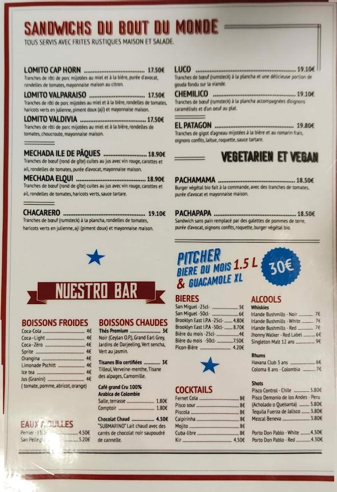 Amor Y Pan - Menu Image 1